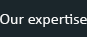 Our expertise